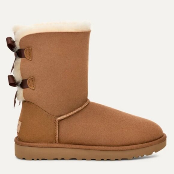 UGG Women's Bailey Bow II Classic Boots - Picture 3 of 8